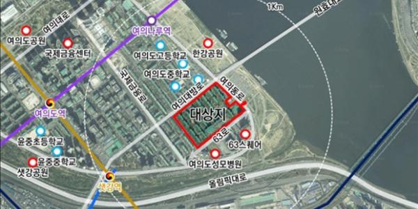 서울 여의도 시범아파트 2466세대로 재탄생, 녹지·보행 친화적 주택단지로