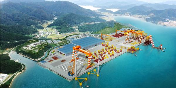 SK오션플랜트 생산기지 들어서는 고성 일반산단으로 지정, SK 7350억 투자