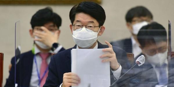 한국해양진흥공사 사장 김양수 "HMM 매각 유찰 가능성 언급하기 어렵다"
