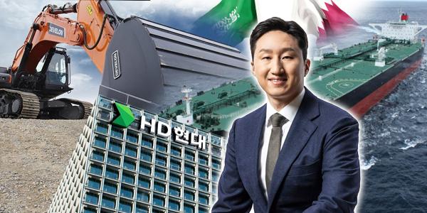 HD현대 정기선 중동 에너지전환 주목, 순방외교 동행해 친환경사업 기반 닦아