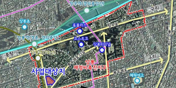 서울 신정네거리 상권·생활권으로 재탄생, 상봉역세권 35층 공동주택 건립 