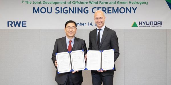 현대건설, 유럽 최대 에너지기업과 손잡고 신재생에너지 발전사업 확장