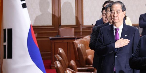 정부 북한 정찰위성 발사에 9·19 합의 효력정지로 대응, 한덕수 "정당한 조치"