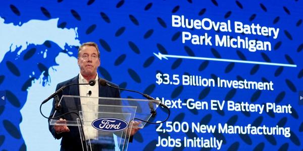 포드 CATL과 협력 배터리공장 건설 재개, 투자금은 계획보다 15억 달러 줄여