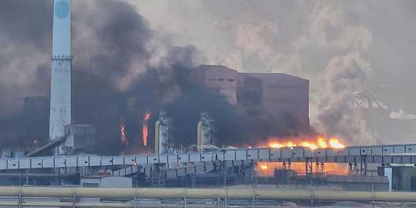 화재 났던 포스코 포항제철소 다시 가동, 