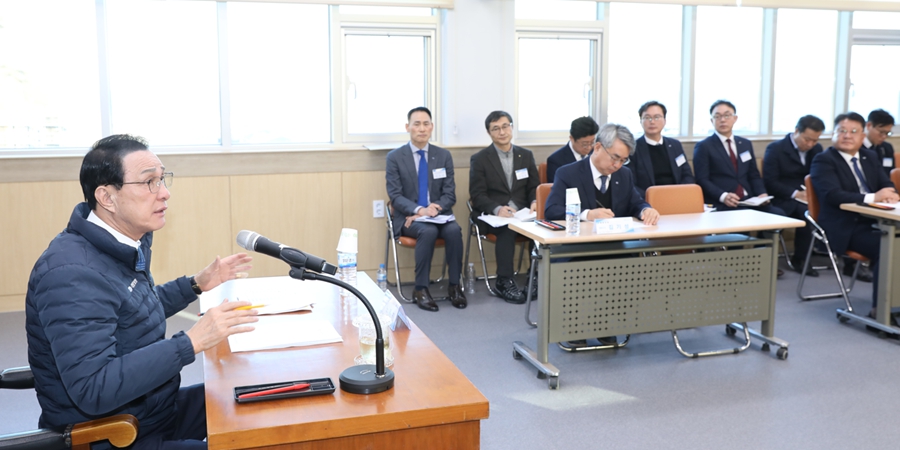 노동진 수협중앙회 현장 간담회, "총선공약에 지역현안 반영되도록 노력"