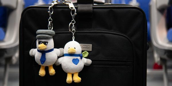 에어부산, 공식 캐릭터 '에부리' '러부리' 공개하고 관련 굿즈 출시