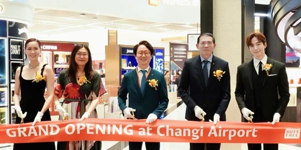 롯데면세점 싱가포르 창이공항점 정식 개장, 김주남 