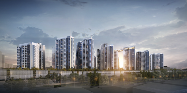 GS건설 메이플자이 1순위 청약에 3만6천 명 몰려, 평균 경쟁률 443.32대 1