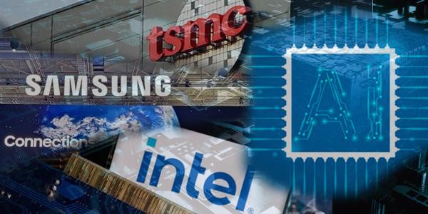 TSMC-삼성-인텔 '파운드리 삼국지' 격화, 삼성전자 AI 빅테크 모시기 '혈안'
