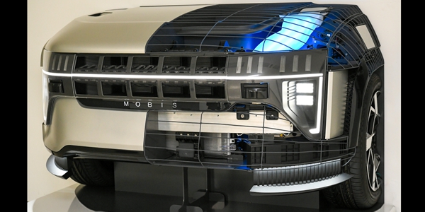 '내연차 그릴 달고 전비 높였다', 현대모비스 전기차용 전면부 통합 모듈 개발 