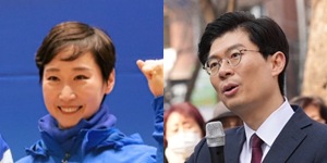 [여론조사꽃] 서울 마포갑, 민주 이지은 43.8%로 국힘 조정훈 32.3%에 앞서