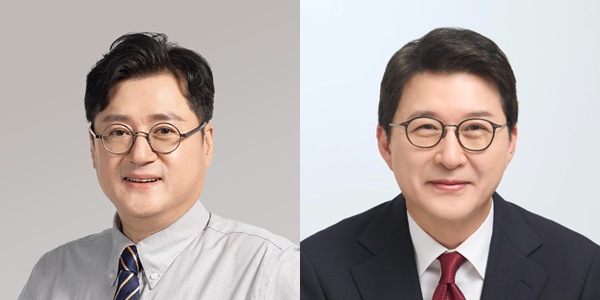 [코리아리서치] 서울 서초을, 국힘 신동욱 53%로 민주 <a href='https://www.businesspost.co.kr/BP?command=article_view&num=331342' class='human_link' style='text-decoration:underline' target='_blank'>홍익표</a> 40%에 앞서