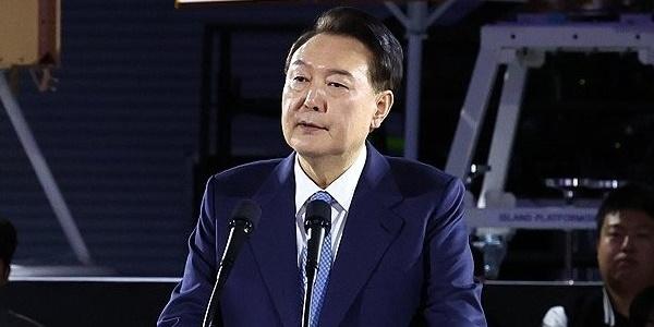 윤석열 우주산업 육성 의지 강조, “개발 예산 1조5천억 이상으로 확대”