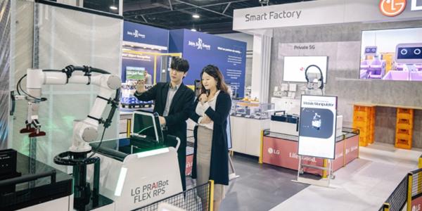 LG전자, 미국 물류 전시회에 참여해 차세대 물류용 AI 로봇 대거 공개
