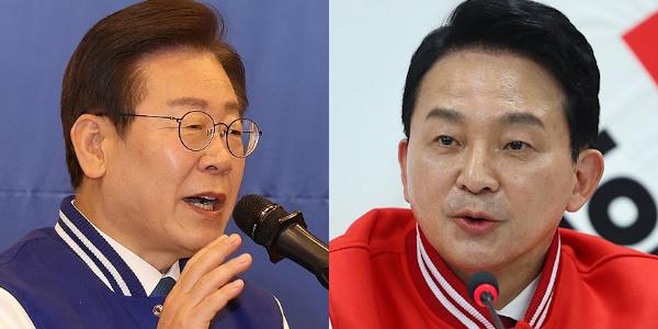 [리서치뷰] 인천 계양을, 민주 이재명 51.1% 국힘 원희룡 44.8% 경합 