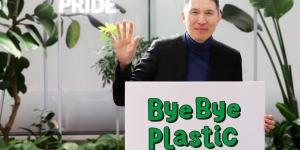 SSG닷컴 이인영, 플라스틱 사용 절감 캠페인 '바이바이플라스틱 챌린지' 참여