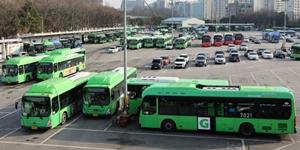 서울 시내버스 12년 만에 파업, 임금협상 결렬에 97.6% 운행 중단