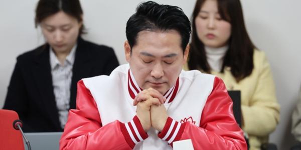 국힘 장동혁 총선판세 악화 진단, 개혁신당과 단일화도 “가능성 열고 대화”