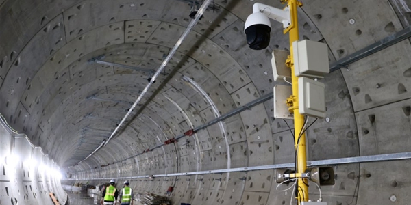 현대건설 터널 공사 안전 강화, 무선통신 기반 스마트 안전 시스템 적용