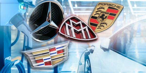 캐딜락 벤츠 포르쉐 '억 소리' 신상 줄줄이, 고급 수입 전기차 시장 달아오른다