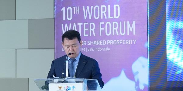 수자원공사 세계물포럼 참여해 물관리 기술 소개, 윤석대 