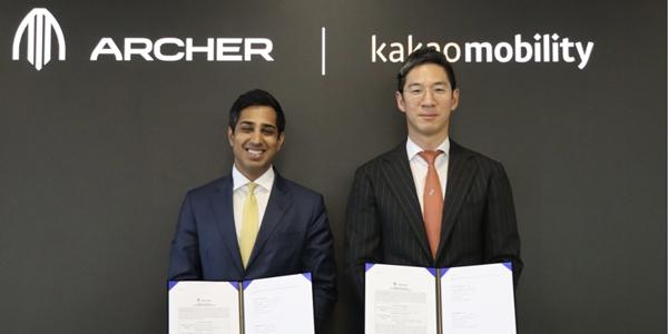 카카오모빌리티, 미국 아처에비에이션과 ‘한국형 UAM’ 상용화 협력