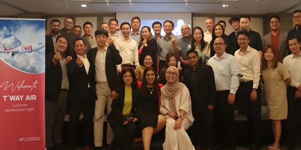 티웨이항공, 싱가포르서 인천국제공항공사와 항공화물 사업 확대 설명회 열어