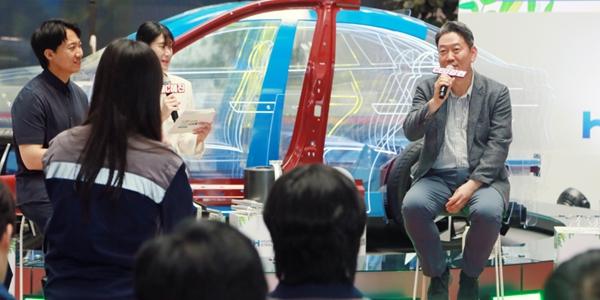 서강현 현대제철 임직원과 타운홀 미팅, 