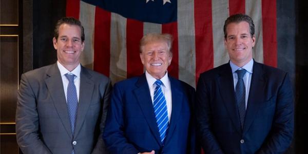 비트코인 9180만 원대, 윙클보스 형제 트럼프에 200만 달러 규모 코인 기부