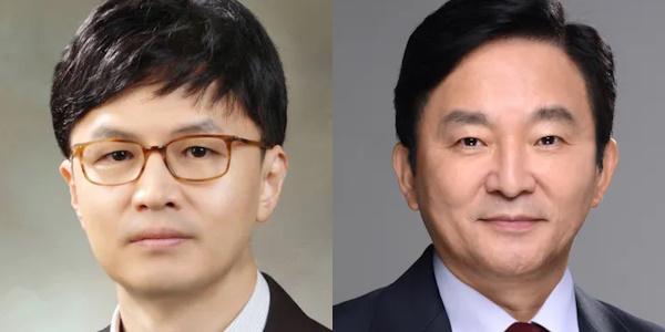 [여론조사꽃] 국민의힘 당대표 경선 가상대결, 한동훈 30% 원희룡 11.1%