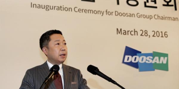 두산 지난해 보수 박정원 113.6억 박지원 40억, 두산로보틱스 박인원 8억