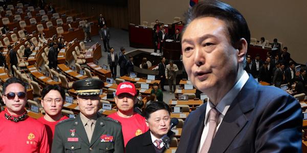 채 상병 특검법안 거부권으로 요동치는 국회, 윤석열 인구확대 정책도 험로 