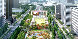 LH, 경부고속도로 동탄터널 상부공간에 축구장 12배 랜드마크 공원 조성