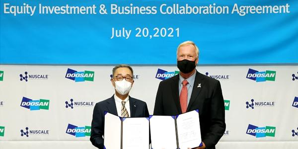 두산에너빌리티 미국서 SMR 수주 기대 커져, 박정원 두산그룹 사업개편 주주 불만 잠재울까 