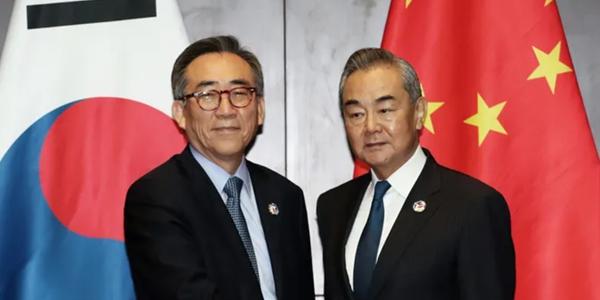 조태열 왕이 한중 외교장관 회담, "북한 러시아 협력에 한국 중국도 소통 강화"