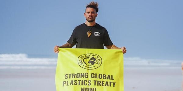 그린피스 ‘레이스 투 부산’ 캠페인 개최, “강력한 국제 플라스틱 협약” 촉구