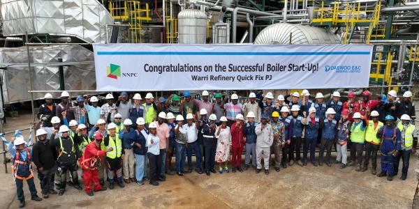 대우건설 나이지리아 가동중단 정유시설 개보수 성공, 