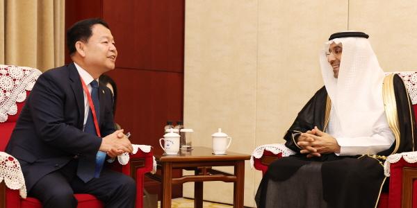 수자원공사 윤석대, 사우디아라비아 수자원청장 만나 물 분야 협력 논의