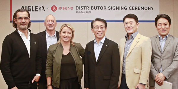 롯데홈쇼핑 프랑스 패션 브랜드 ‘에이글’ 독점 계약, 서울 잠실에 팝업매장 열어