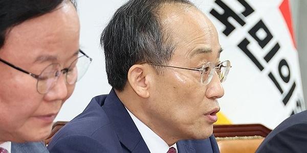 국민의힘 추경호 “이재명, 본인 범죄 숨기는데 야당 권력 쓰면 안 돼”