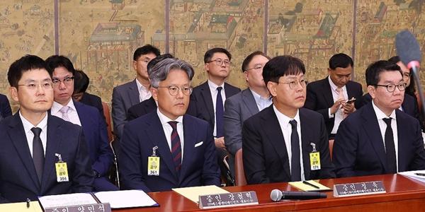 국내 엔터3사 대표 국회 문체위 국감 출석, 