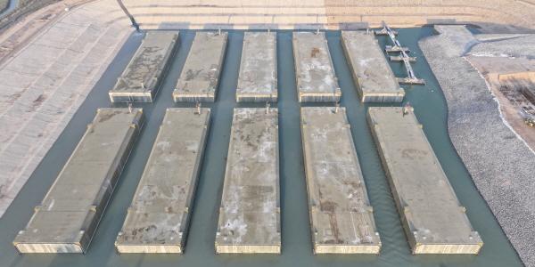 대우건설 ‘중동 최초’ 이라크 침매터널 시공 핵심단계 통과, 기념식 열어