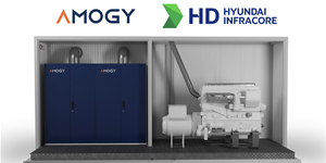 HD현대인프라코어, SK이노베이션·아모지와 암모니아 분해 수소발전 개발 나서 