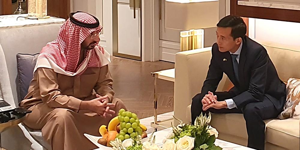 한화 김동관 사우디 국가방위부 장관 만나, “사우디와 방산 사업 협력”