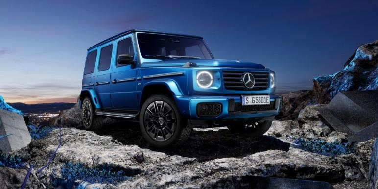 벤츠코리아 G 클래스 첫 순수전기차 출시, 2억3900만 원부터