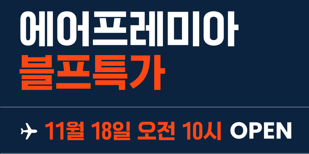 에어프레미아 연말연초 특가 항공권 판매 행사, 뉴욕 왕복 85만 원부터