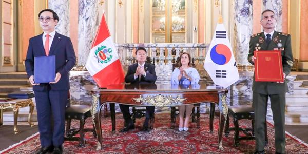 현대로템, 페루와 K2전차 포함 '지상무기 수출 총괄협약' 체결