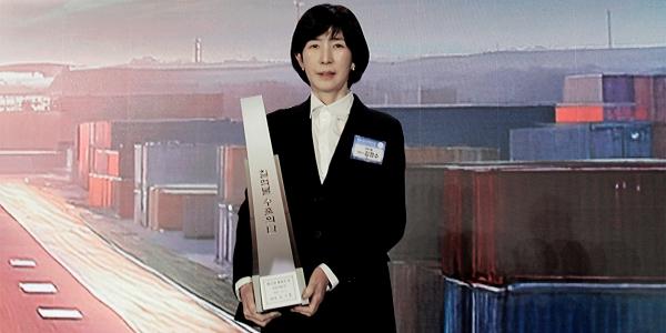 삼양식품 '7억불 수출탑' 수상, 김정수 