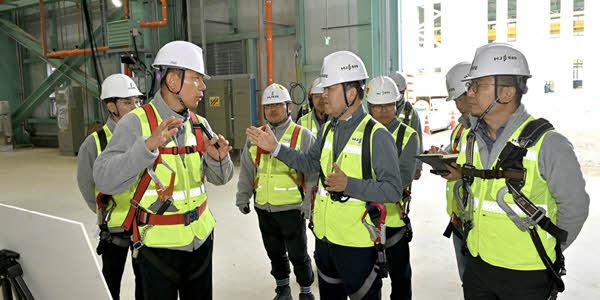 HJ중공업 건설부문 공공공사 안전관리 평가 2년째 최고 등급, 시공사 유일 